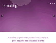Tablet Screenshot of e-mailing.org